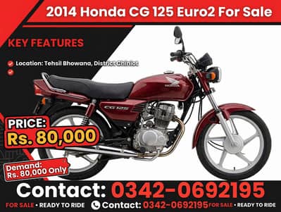 Honda 125 euro 2 for sale