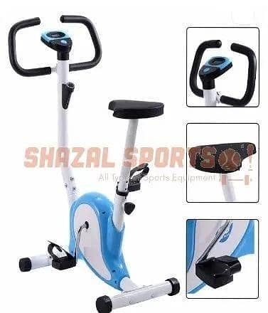 T   Cardio Exercise Indoor Training Bike With Digital Meter For Home Gym Use