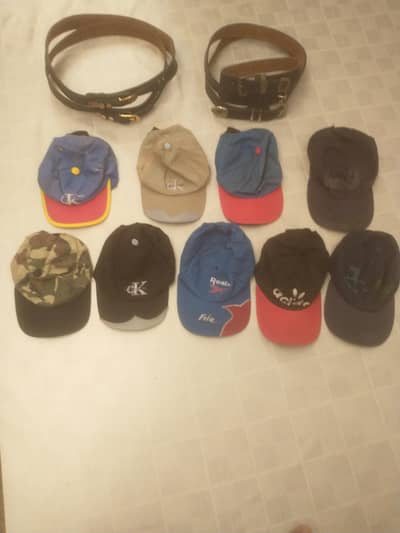 9 caps 5 leather old beld (fix rate add500Rs)
