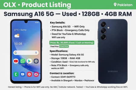 Samsung Mobile A16 5G