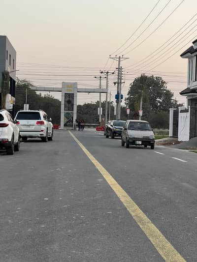 5 Marla plot for sale on hot location of Abid Garden main canal road Lahore