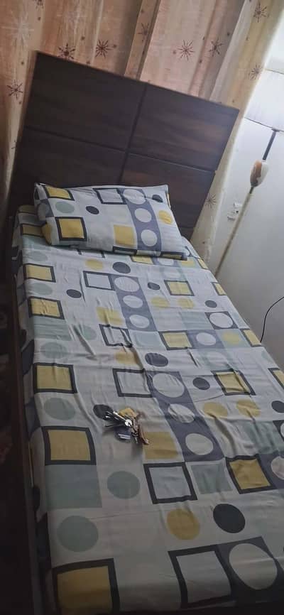 single Bed with Mattress