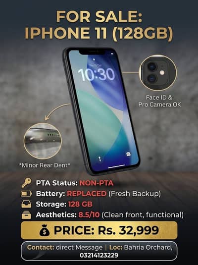 Apple iPhone 11 Non PTA sim working