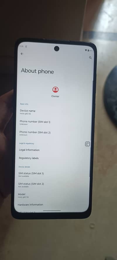 Motorola Moto G62 5G