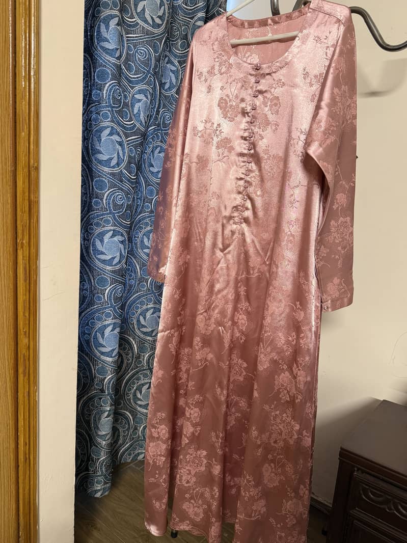 Satin silk maxi 2