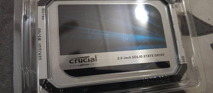 CRUCIAL MX500 500GB DRAM CACHE SSD