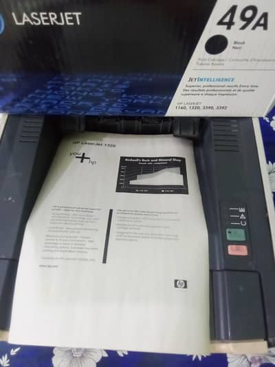 hp laserjet 1320 duplex dual side Printer with new toner cartridge