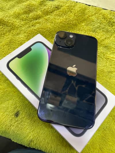 Apple iPhone 14 jv with box and cable 128gb