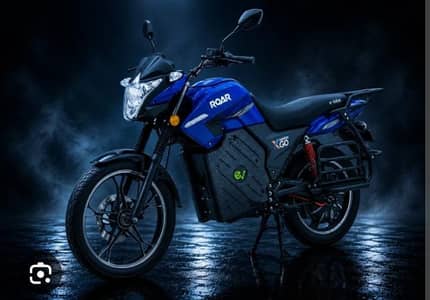 Inverex GO ROAR Electric Bike/Lithium Battery 60V 30Ah High Range