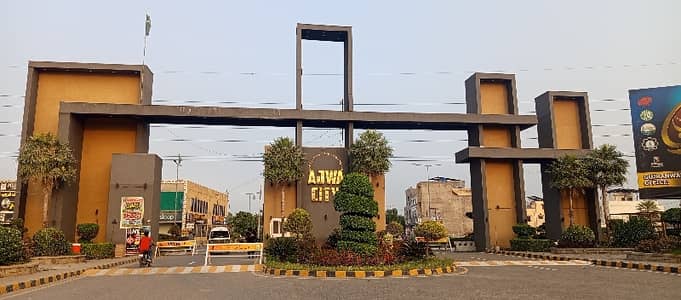 Prime Location Residential Plot Of 7 Marla Is Available For Sale In Ajwa City - Block B