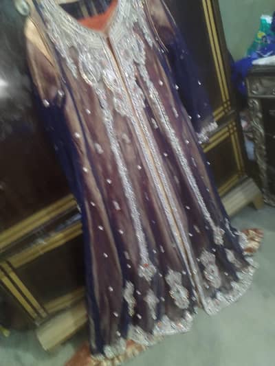 heavy embroidery maxi