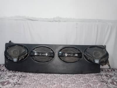 Car Speaker Board with 4 Speakers - Sony + Kenwood 6x9 Original