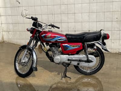 Honda CG 125 karachi number