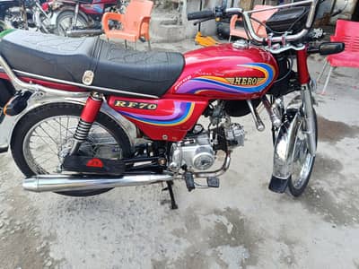 Hero bike antique piece
