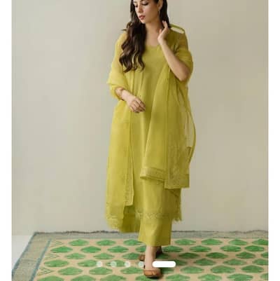 Lawn Three piece