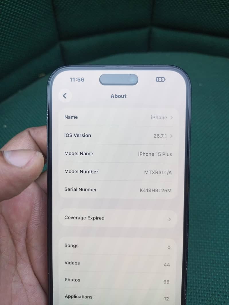 Apple iPhone 15 plus 8