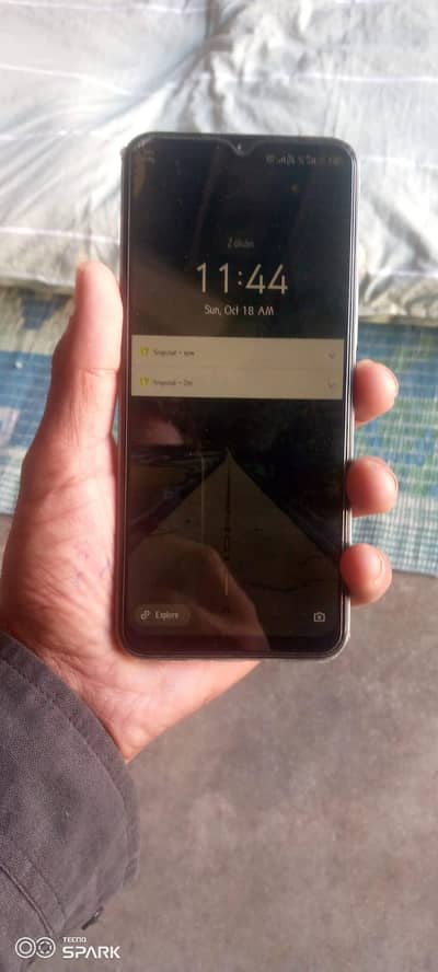 Infinix Hot 10S 6/128 with Box charger 10/9.5