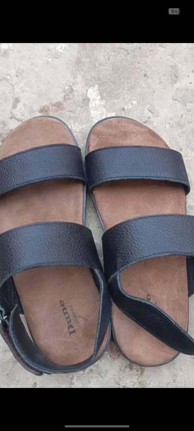 dune London brand. pure leather slipper for men