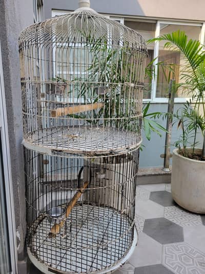 parrot cage double story