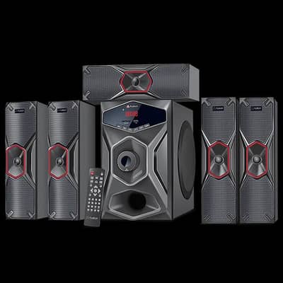 Home theater system with 5 channel