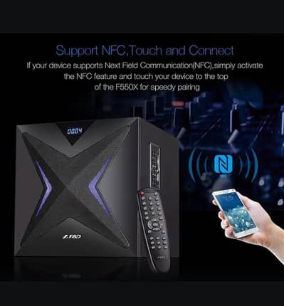 F&D 550X Boofer Speaker Complete Box New Condition 10/10