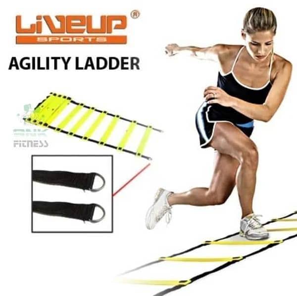 T  Agility Ladder Speed Ladder Training Ladder for Soccer, Speed, Football Fitness Feet Training Carry Bag