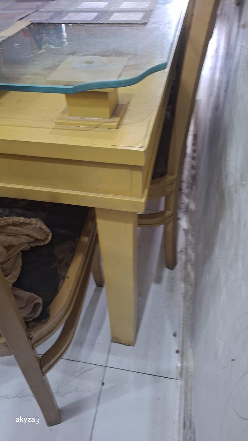 Dining Table with 6 Chairs 7