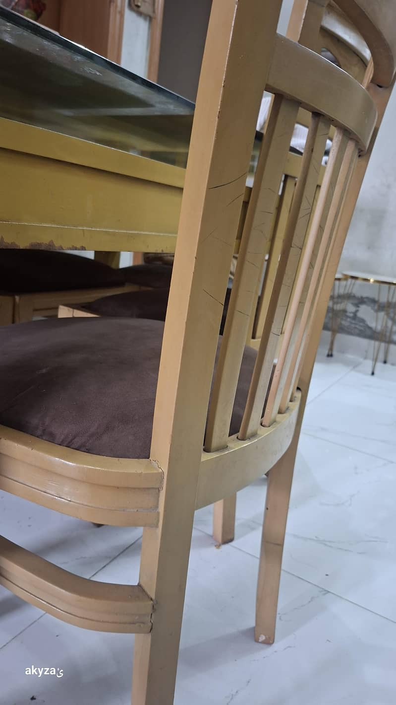 Dining Table with 6 Chairs 8