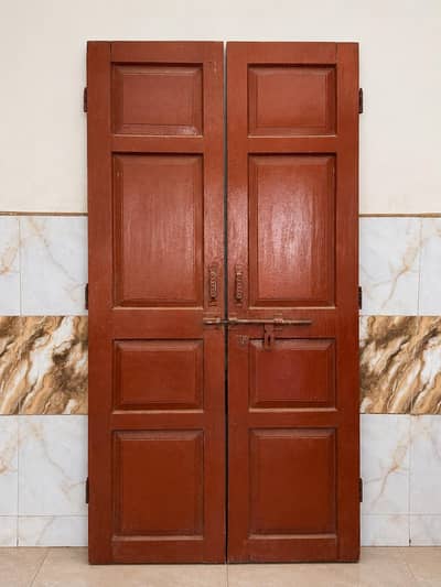 wooden high quality wood door