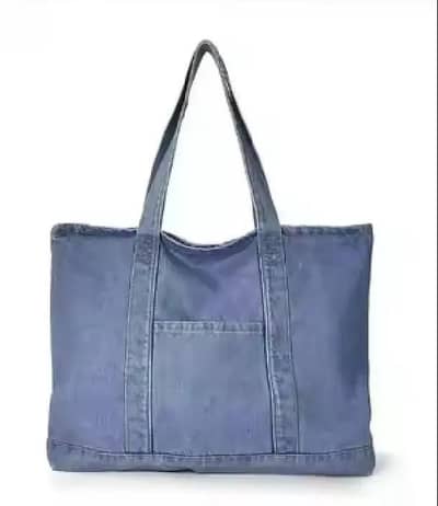 Denim Tote Bag for Women Large Shoulder Bag