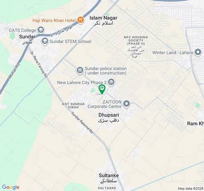 5-MARLA BUILDER LOCATION ON GROUND POSSESSION PLOT ANALIABLE FOR SALE IN NEW LAHORE CITY PHASE2