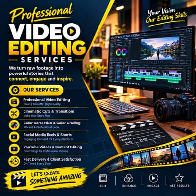Professional Video Editing  / Video Editing  / Online Video Editing