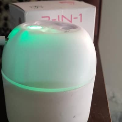 Baby Room Humidifier with Night Light - USB Mist