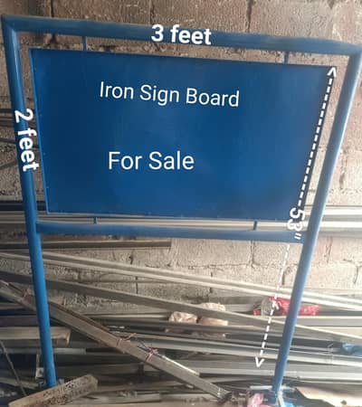 Iron Sign Boards for Sale