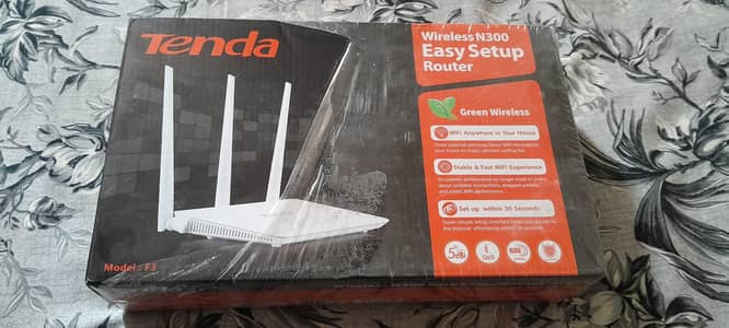 Tenda wireless N300 Router F3