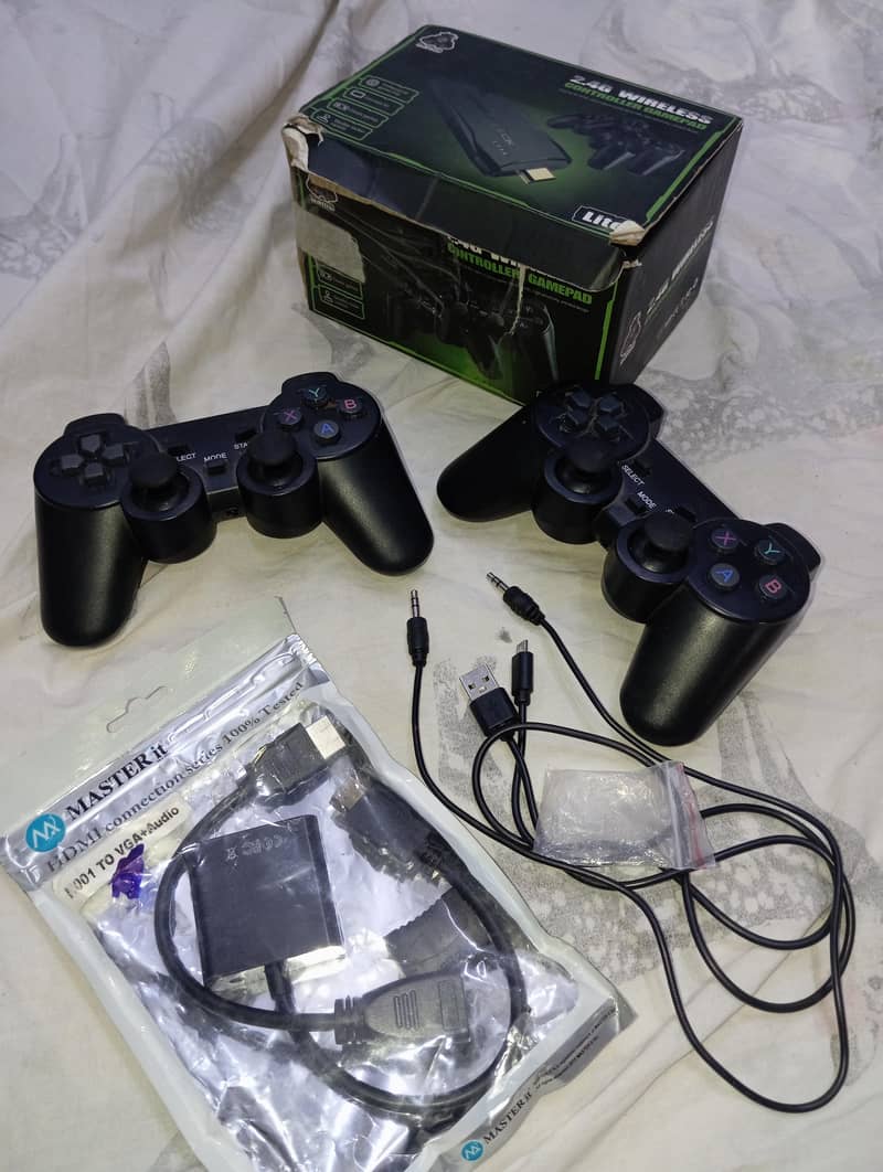 2.4G wireless controller gamepad 3