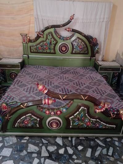 Green bed diko Paint