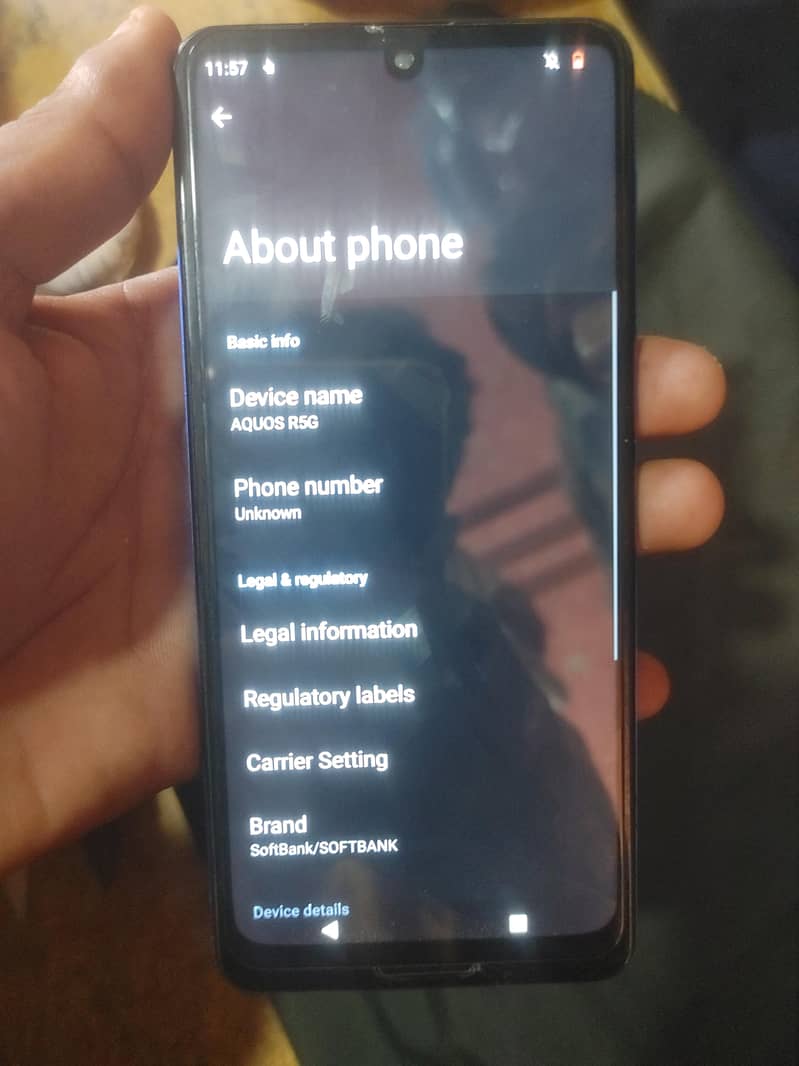 Sharp Aquos R5G 4