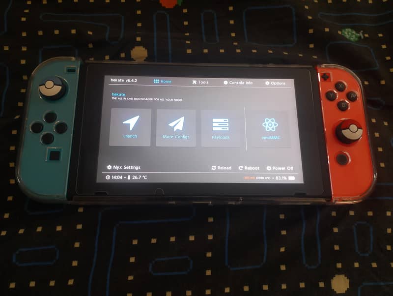 Nintendo Switch V2 Jailbroken with Full Android working  system +Games 3