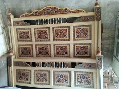 Doubal bed with mattress
