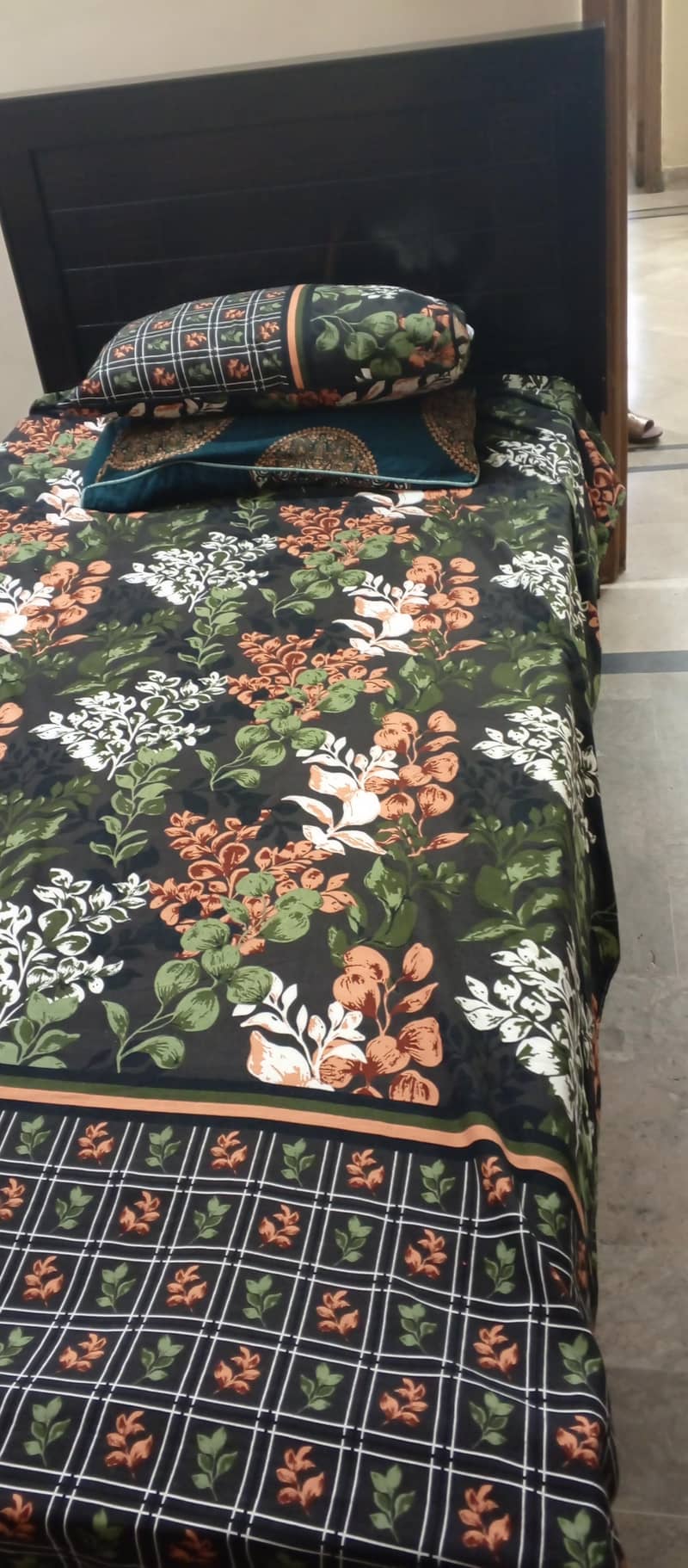 Single Bed with Mattress 1