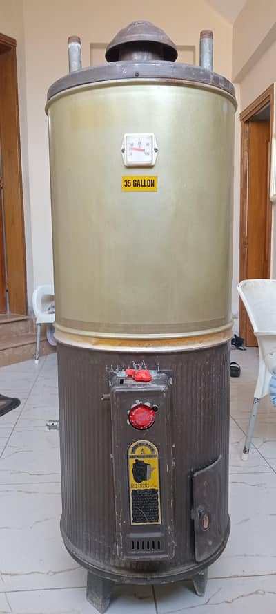 35 Gallon Gas Geyser Sale Ke Liye Dastyaab