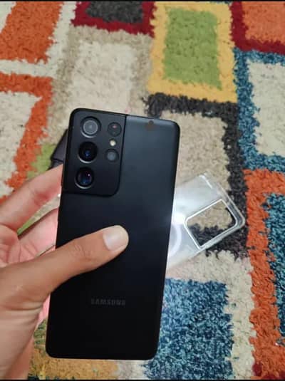 Samsung Mobile S21 Ultra 12 ram 128 storage