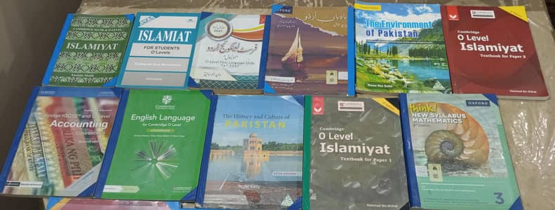 O level All subjects texbooks