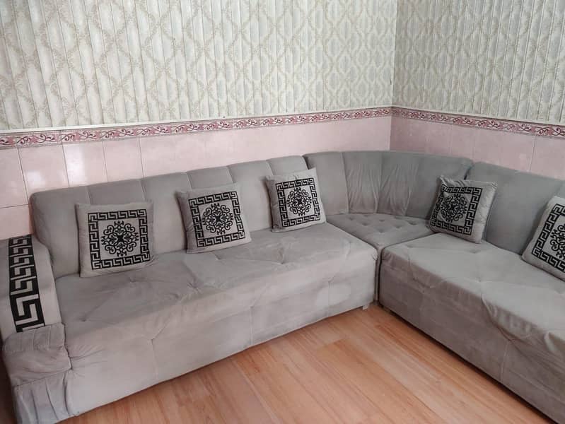 L Shaped sofa set 2