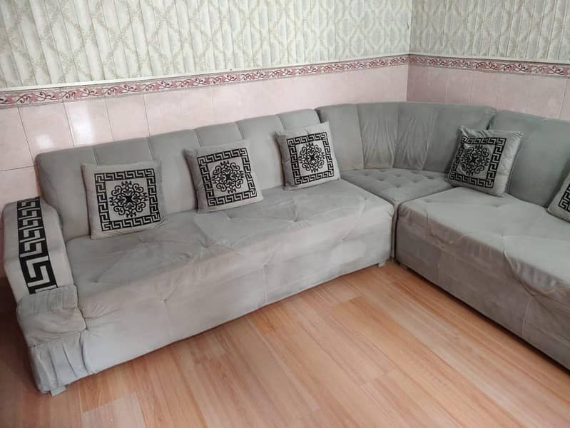 L Shaped sofa set 3