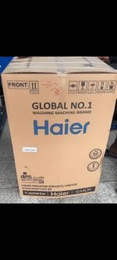 Haier Automatic Washing Machine 15 Kgs slightly used (1 Month)