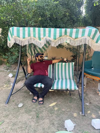 Lawn swing 2 seater