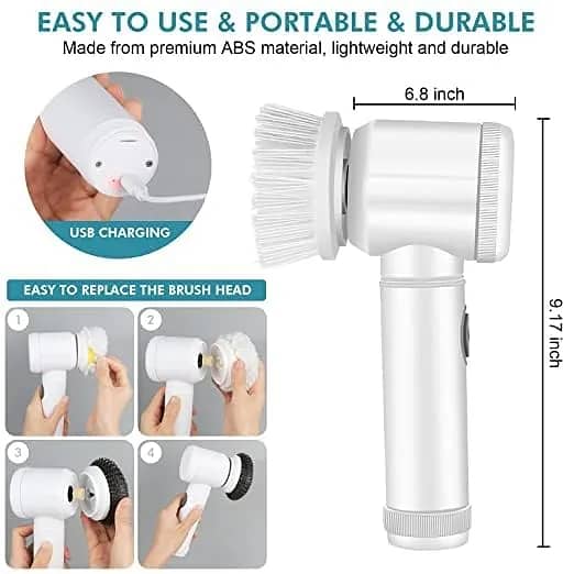 Wireless Magic Cleaning Brush – Rechargeable 5