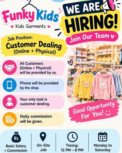 ORDER TAKING salesmen Job